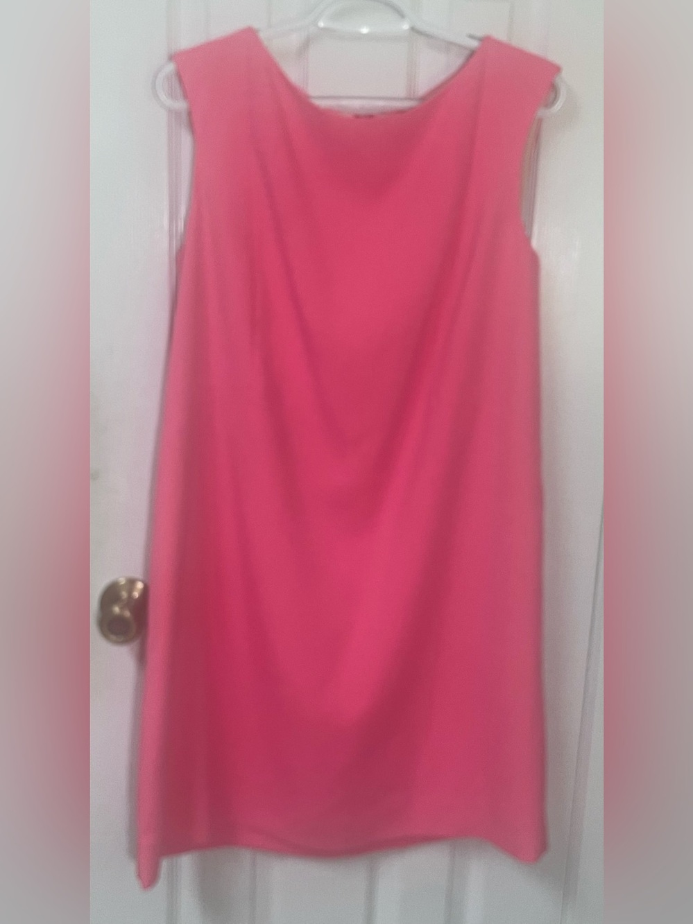 Kate Spade Dress Size Large Ashley New NWT Pink Sleeveless Preppy Summer Chic